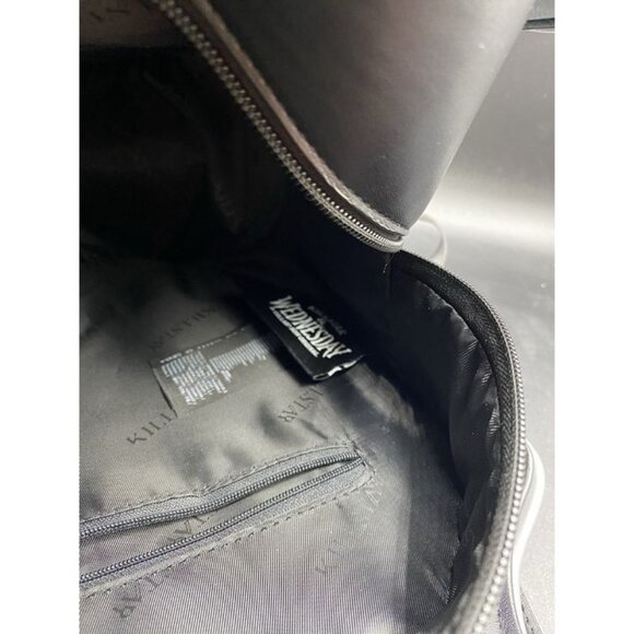 Killstar Backpack Wednesday Addams “No Friends” Black Nevermore Crest main image 9